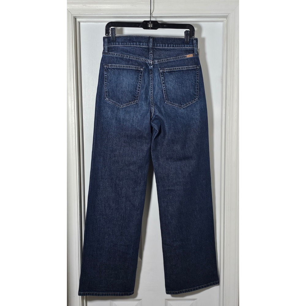 AYR The Secret Sauce Wide Leg Jeans Indigo Dark Wash High Rise Size 27 - Picture 2 of 5